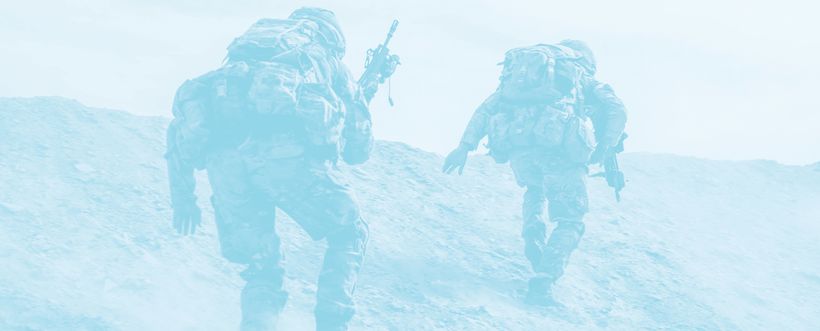Soliders in action